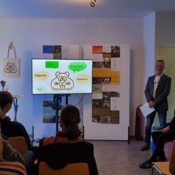 Eröffnungsfeier Vortrag von Hamsterbacke e.V.